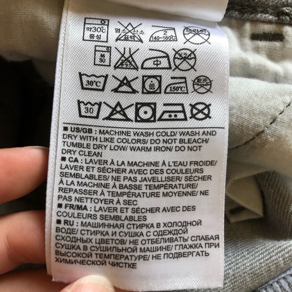 2 pairs of Banana republic grey jeans - Picture 6 of 13